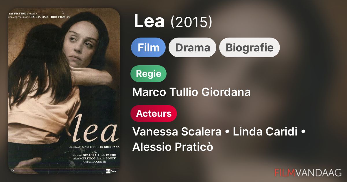 Lea (film, 2015) FilmVandaag.nl
