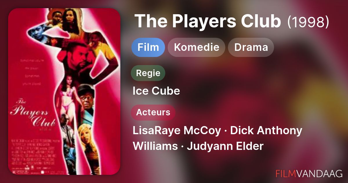 The Players Club (film, 1998) FilmVandaag.nl