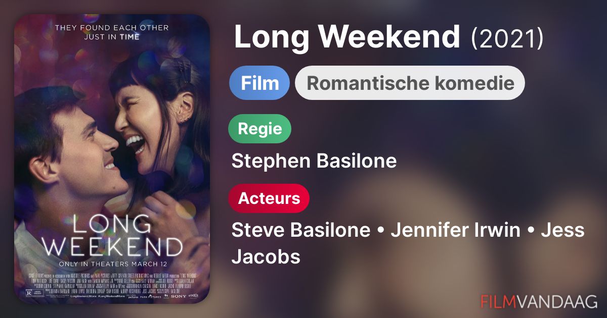 Long Weekend (film, 2021) FilmVandaag.nl