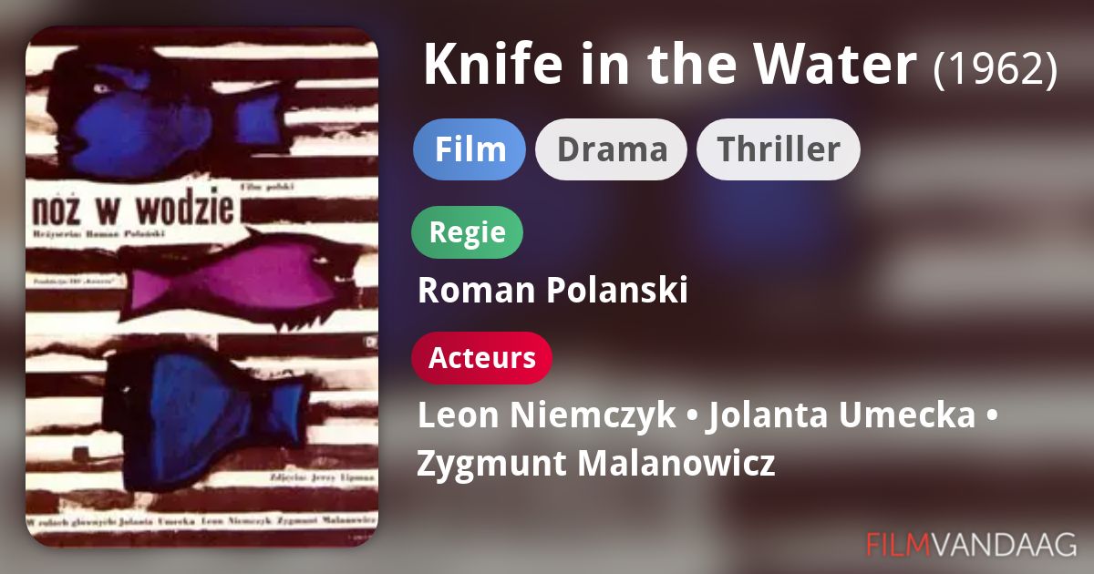 Knife in the Water (film, 1962) FilmVandaag.nl