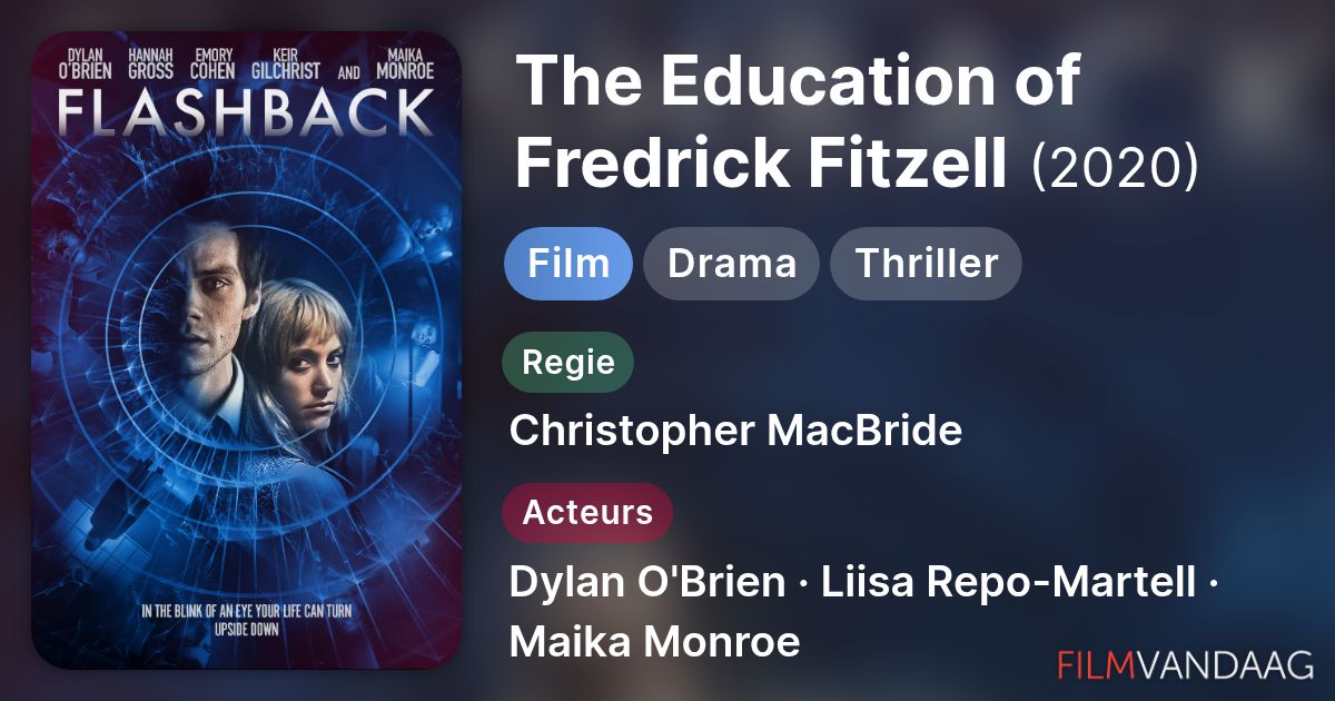 The Education of Fredrick Fitzell (film, 2020) - FilmVandaag.nl