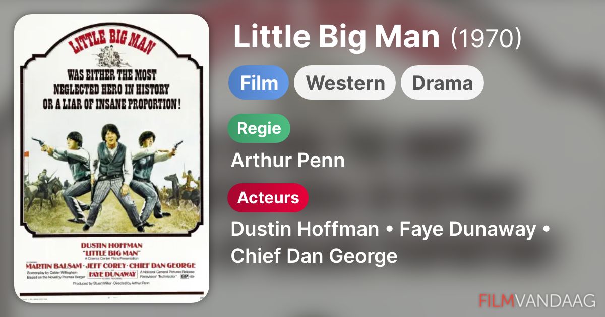 Little Big Man (film, 1970) - FilmVandaag.nl
