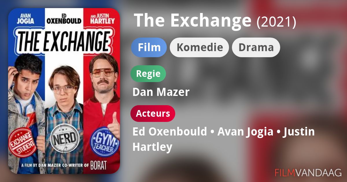 The Exchange (film, 2021) FilmVandaag.nl