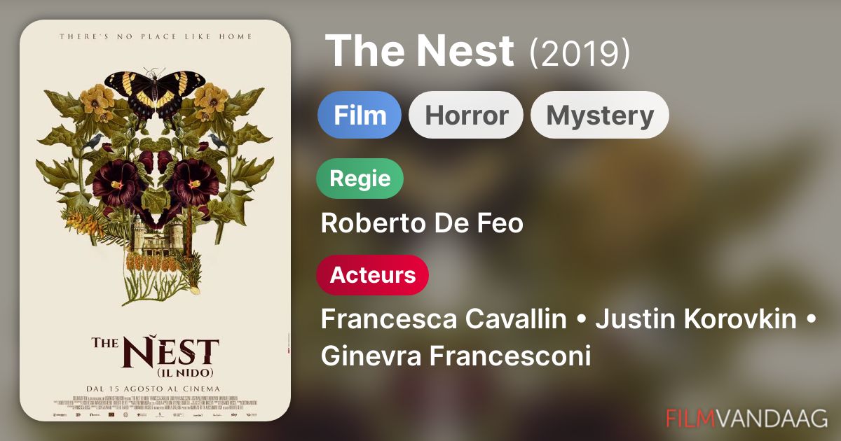 The Nest (film, 2019) FilmVandaag.nl