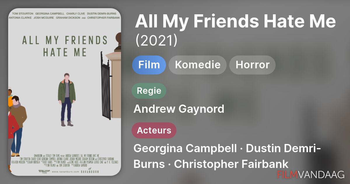 All My Friends Hate Me (film, 2021) - FilmVandaag.nl