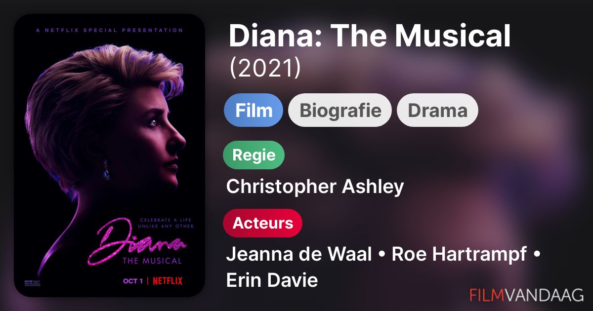 Diana The Musical (film, 2021) FilmVandaag.nl