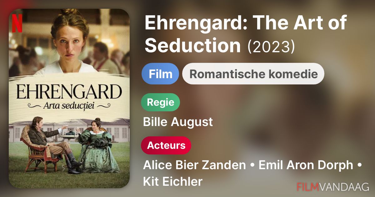Nieuws over Ehrengard The Art of Seduction (film, 2023) FilmVandaag.nl Nieuws over Ehrengard The Art of Seduction (film, 2023) FilmVandaag.nl