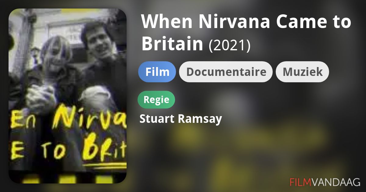 When Nirvana Came to Britain (film, 2021) FilmVandaag.nl
