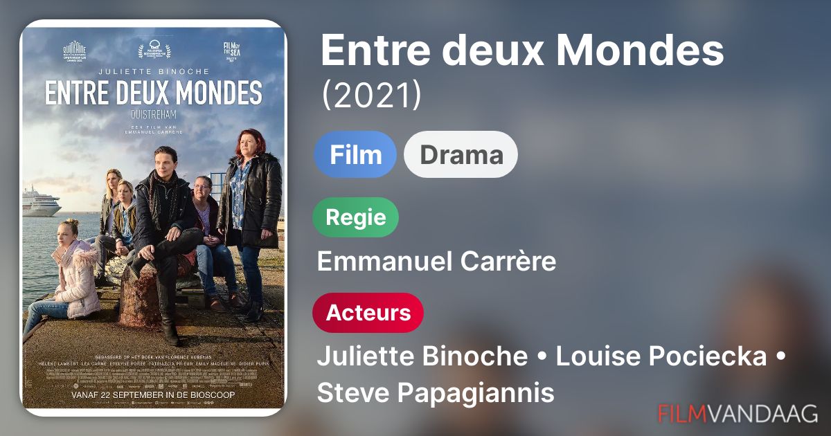 Entre deux Mondes (film, 2021) FilmVandaag.nl