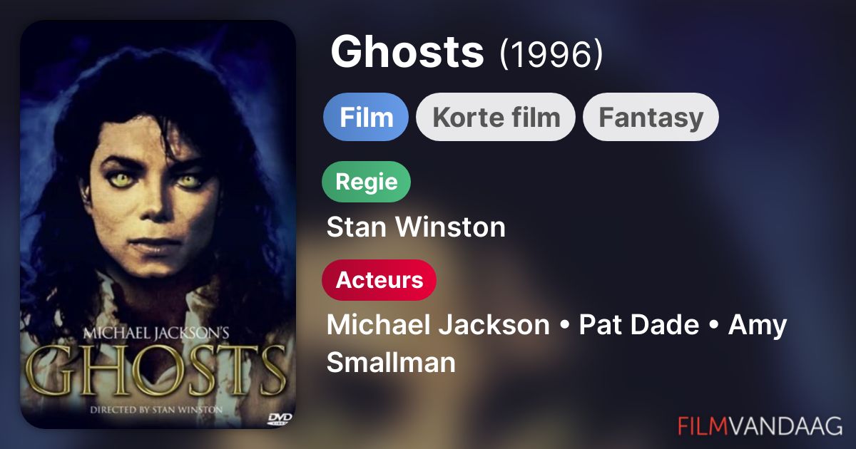 Ghosts (film, 1996) FilmVandaag.nl