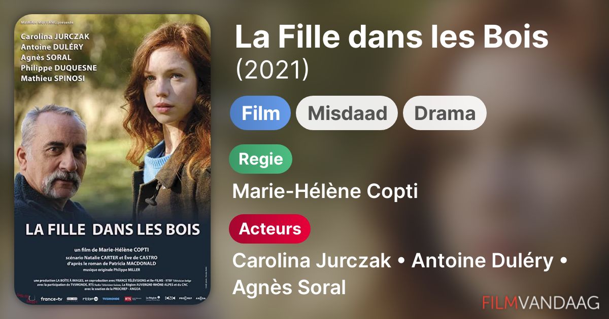 La Fille dans les Bois (film, 2021) FilmVandaag.nl