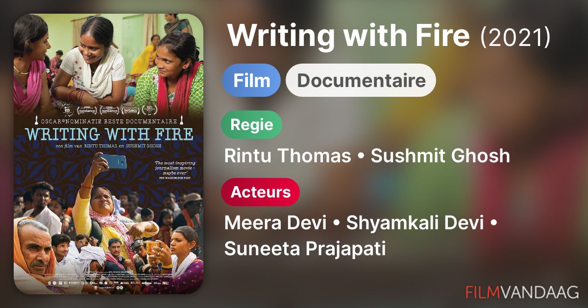 Writing with Fire (film, 2021) FilmVandaag.nl