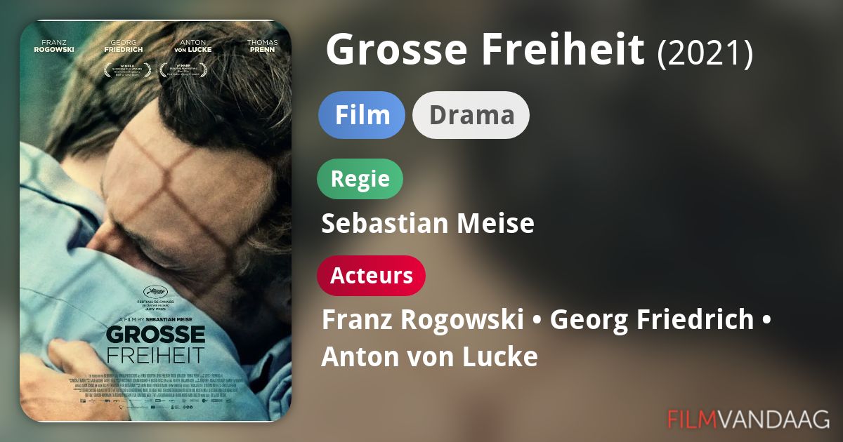 Grosse Freiheit (film, 2021) - FilmVandaag.nl