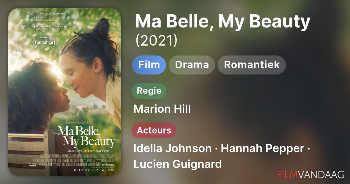 Ma Belle, My Beauty (film, 2021) FilmVandaag.nl