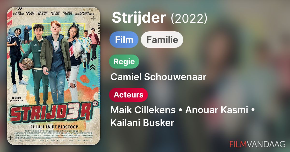 Strijder (film, 2022) FilmVandaag.nl Strijder (film, 2022) FilmVandaag.nl