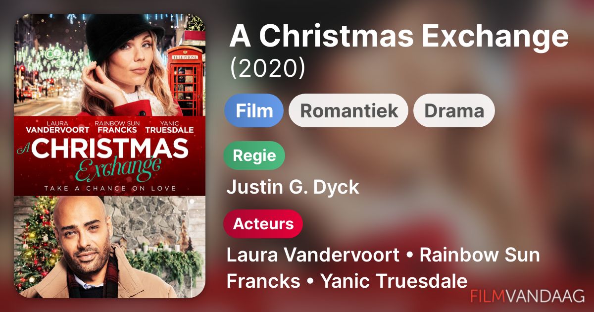 A Christmas Exchange (film, 2020) FilmVandaag.nl