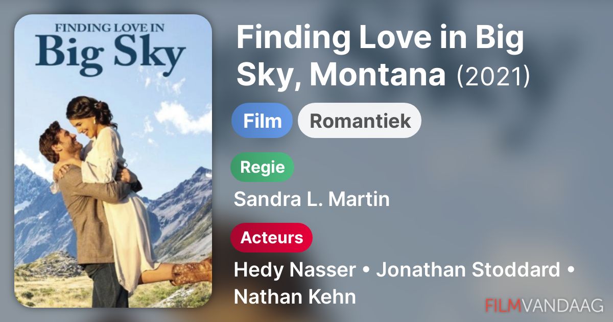 Finding Love in Big Sky, Montana (film, 2021) FilmVandaag.nl