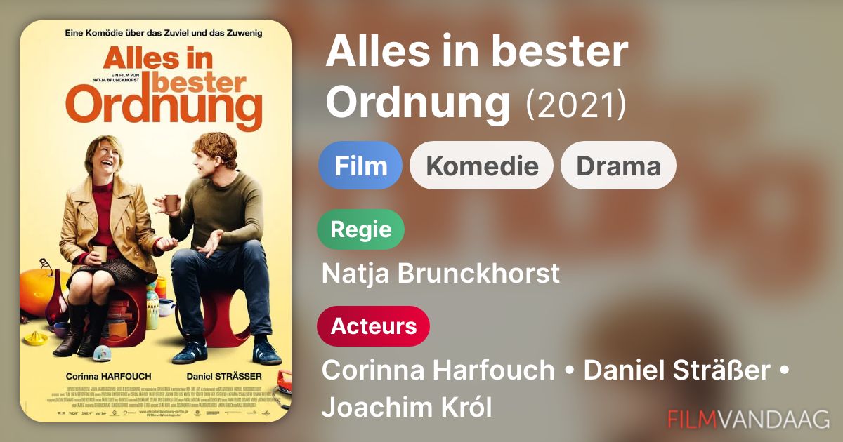 Alles in bester Ordnung (film, 2021)
