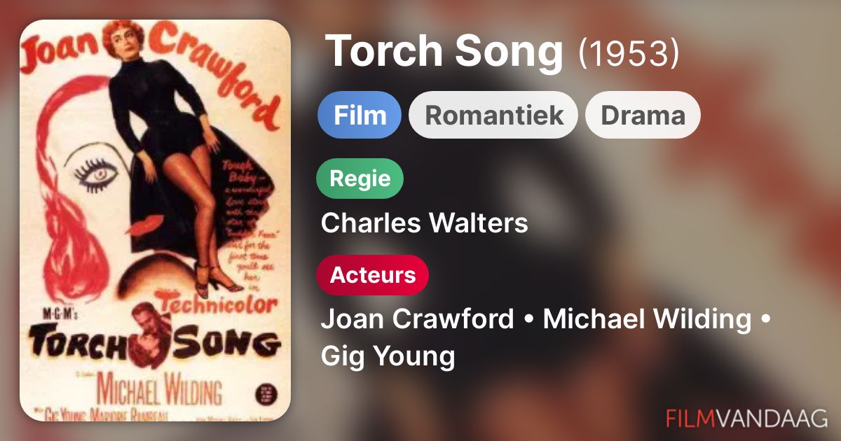 Torch Song (film, 1953) FilmVandaag.nl