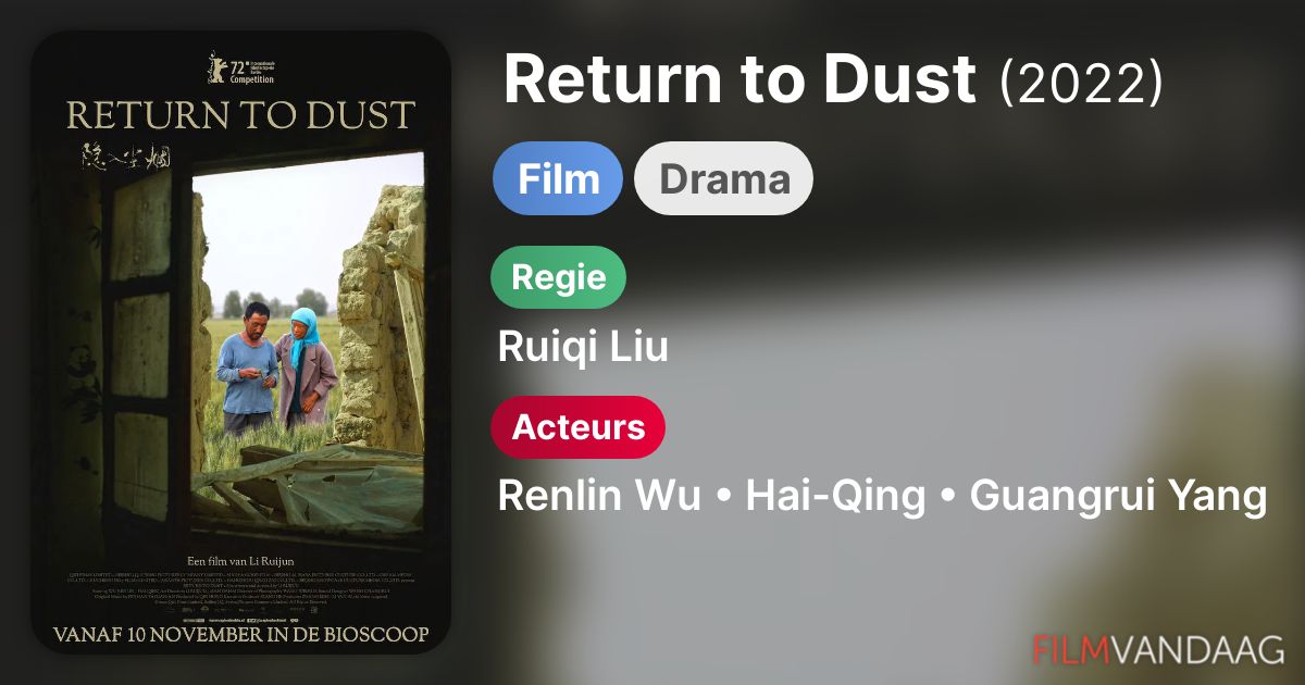 Return to Dust (film, 2022) FilmVandaag.nl