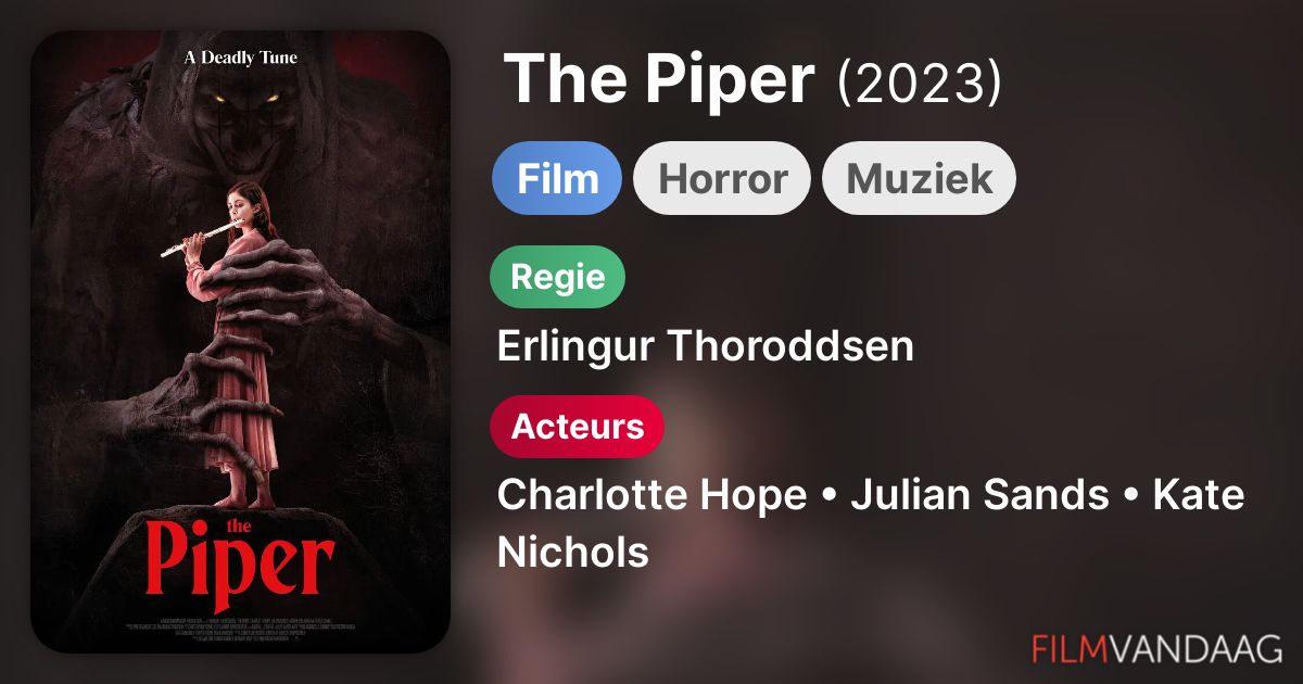 The Piper (film, 2023) - FilmVandaag.nl