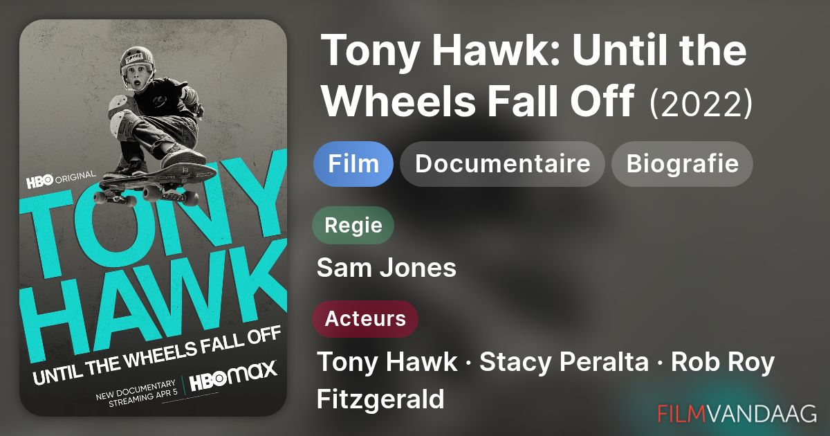 Tony Hawk: Until the Wheels Fall Off (film, 2022) - FilmVandaag.nl