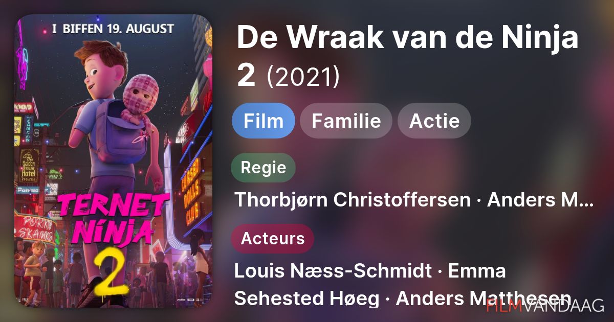 De Wraak van de Ninja 2 (film, 2021) - FilmVandaag.nl