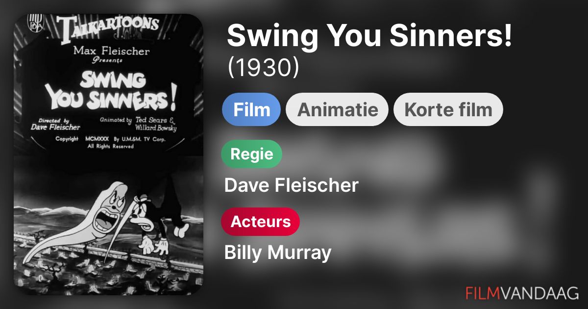 Swing You Sinners! (film, 1930) FilmVandaag.nl