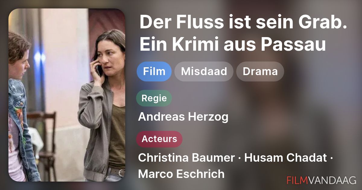 Der Fluss ist sein Grab. Ein