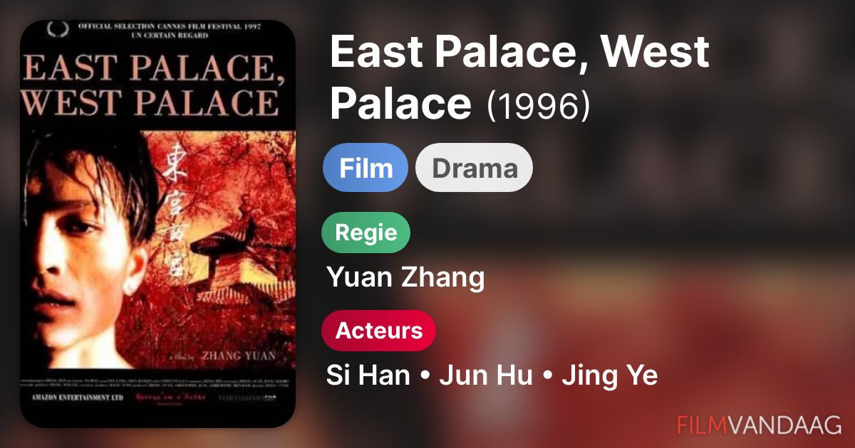 East Palace, West Palace (film, 1996) FilmVandaag.nl