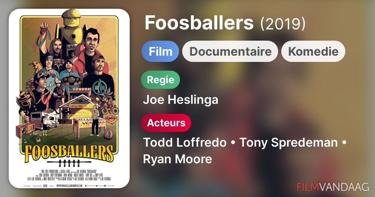 Foosballers (film, 2019) FilmVandaag.nl