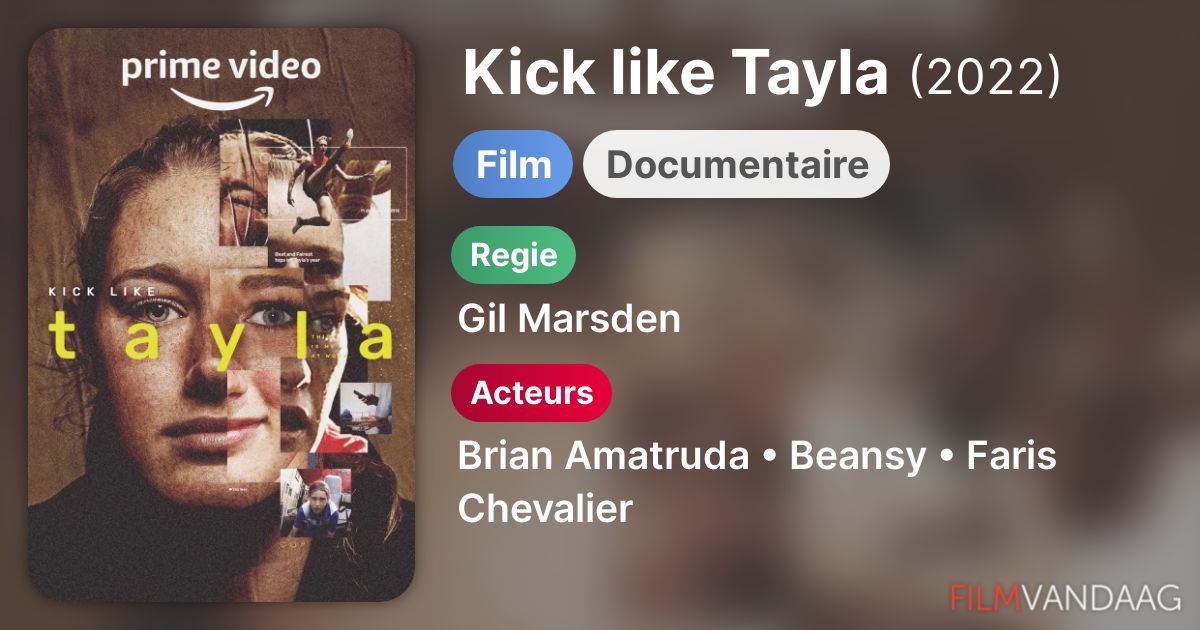 Kick like Tayla (film, 2022) FilmVandaag.nl