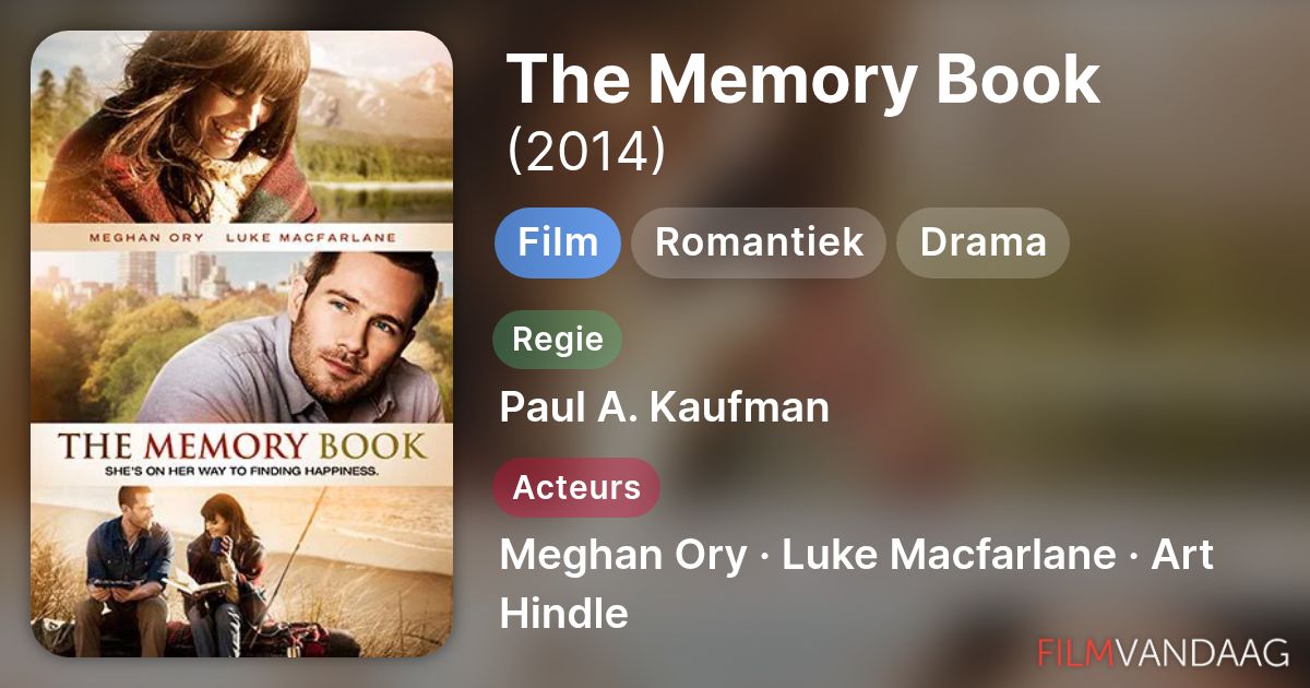 The Memory Book (film, 2014) - FilmVandaag.nl
