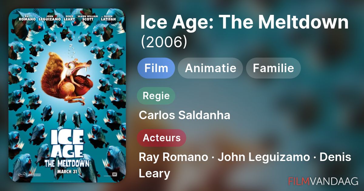 Ice Age: The Meltdown (film, 2006) - FilmVandaag.nl