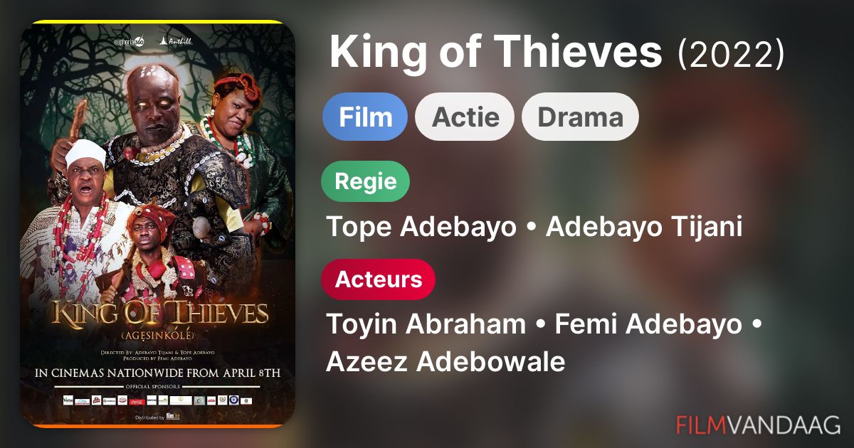 King of Thieves (film, 2022) FilmVandaag.nl