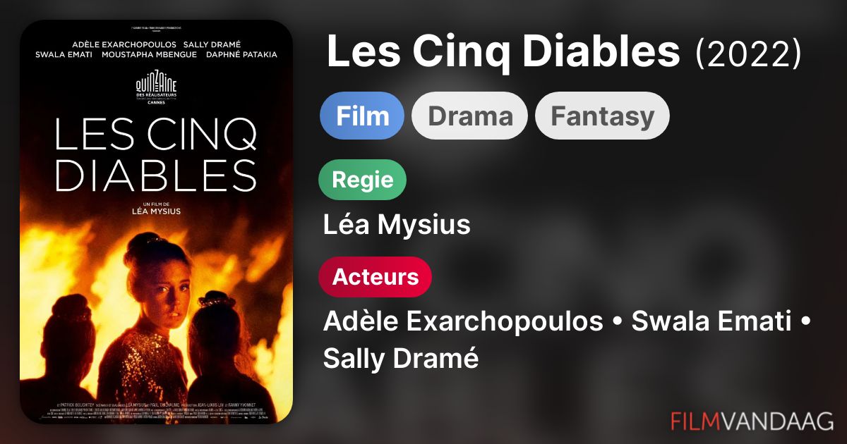 Les Cinq Diables (film, 2022) FilmVandaag.nl