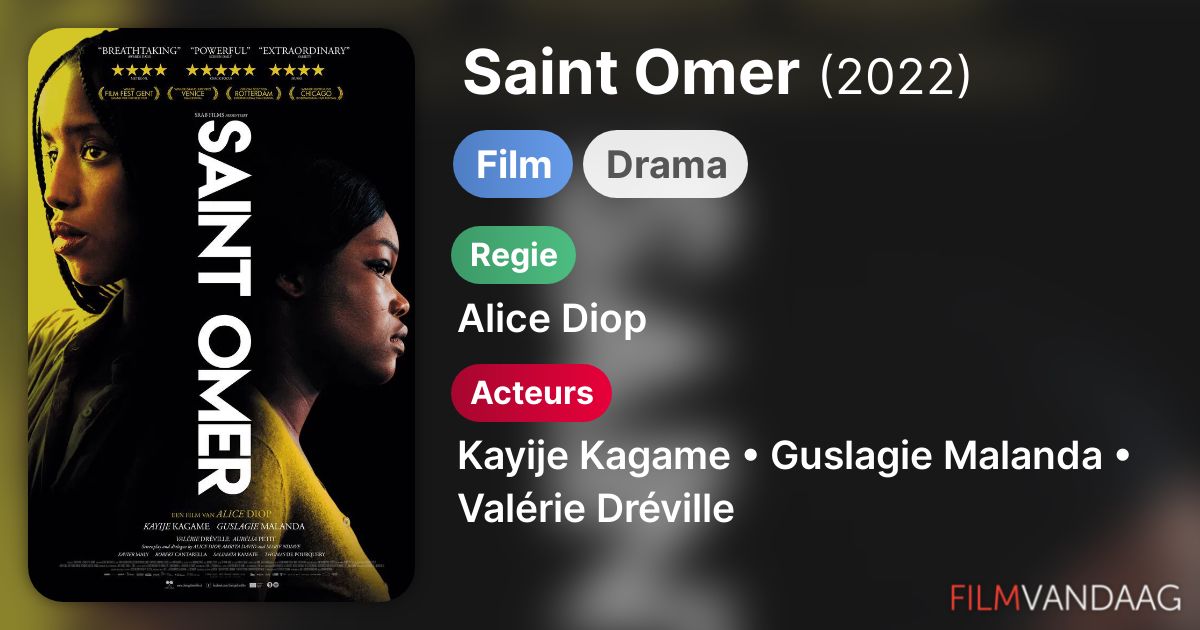 Saint Omer (film, 2022) FilmVandaag.nl