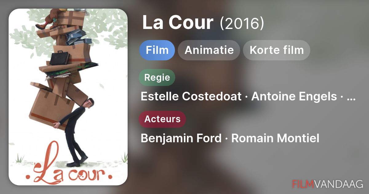 La Cour (film, 2016) - FilmVandaag.nl