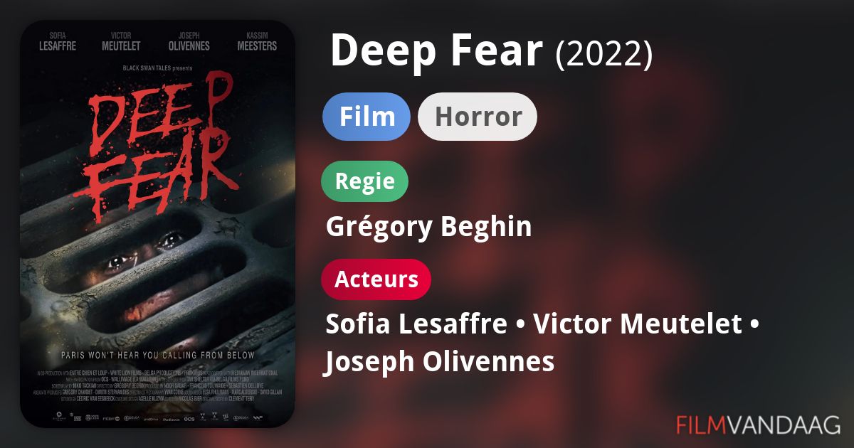 Deep Fear (film, 2022) FilmVandaag.nl