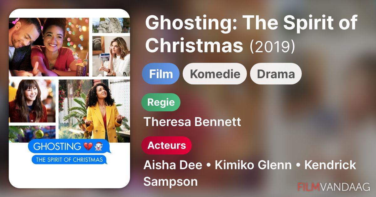 Ghosting The Spirit of Christmas (film, 2019) FilmVandaag.nl Ghosting The Spirit Of Christmas