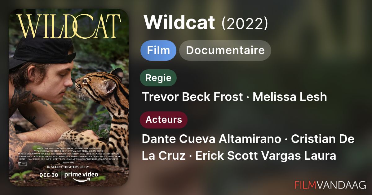 Wildcat film 2022 FilmVandaag nl