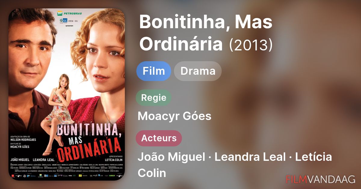 Bonitinha, Mas Ordinária (film, 2013) - FilmVandaag.nl