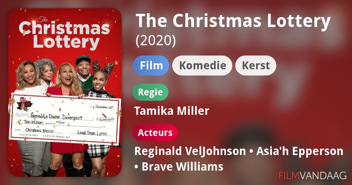 The Christmas Lottery (film, 2020) - FilmVandaag.nl