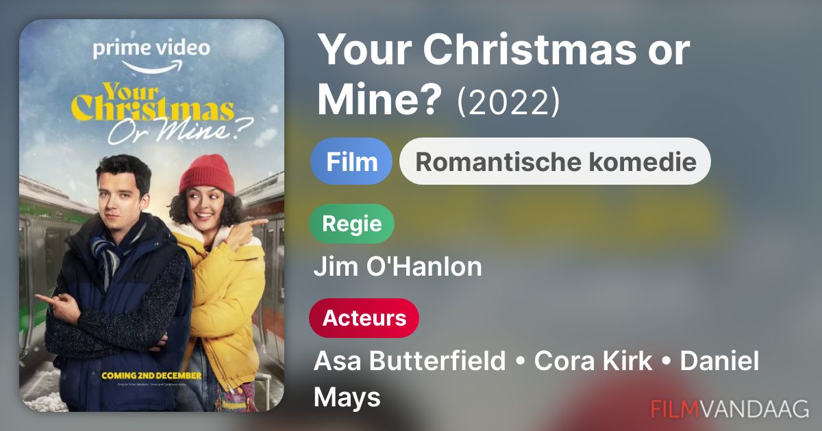 Your Christmas or Mine? (film, 2022) FilmVandaag.nl