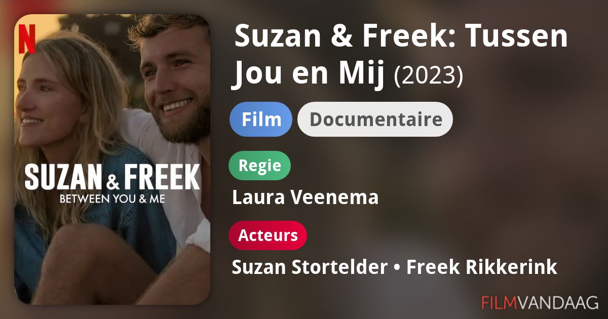 Suzan & Freek: Tussen Jou en Mij (film, 2023) - FilmVandaag.nl