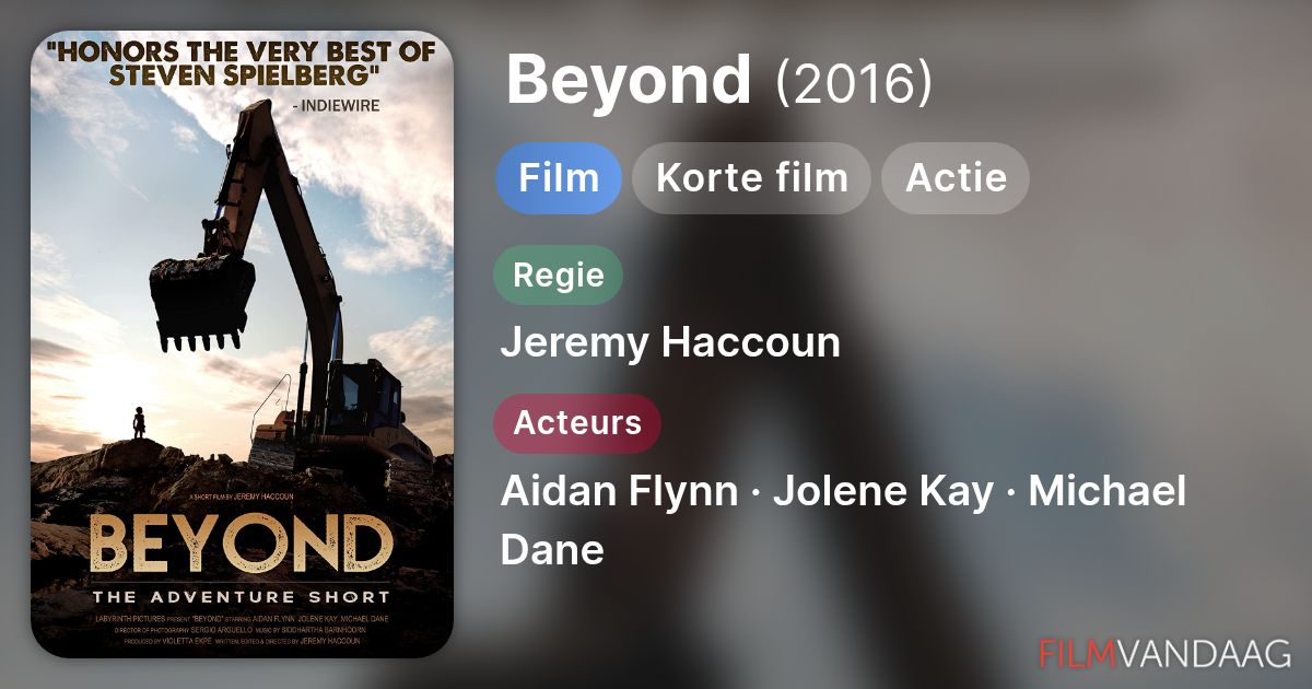 Beyond (film, 2016) - FilmVandaag.nl