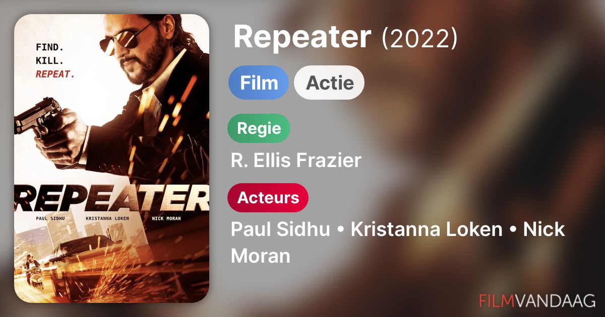 Repeater (film, 2022) FilmVandaag.nl