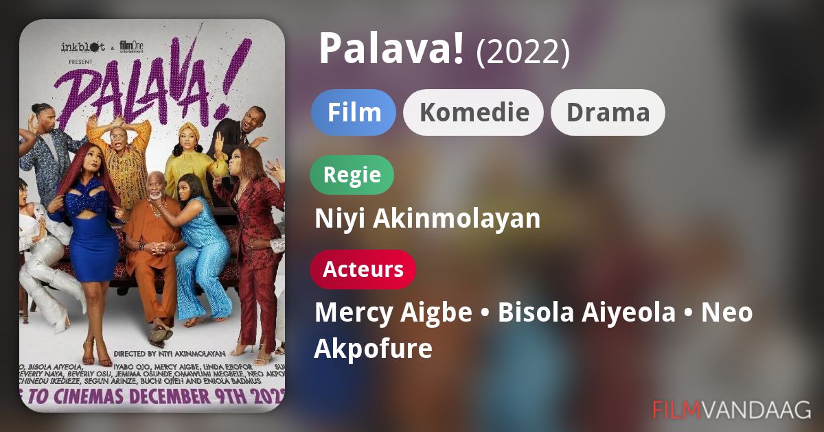 Palava! (film, 2022) FilmVandaag.nl