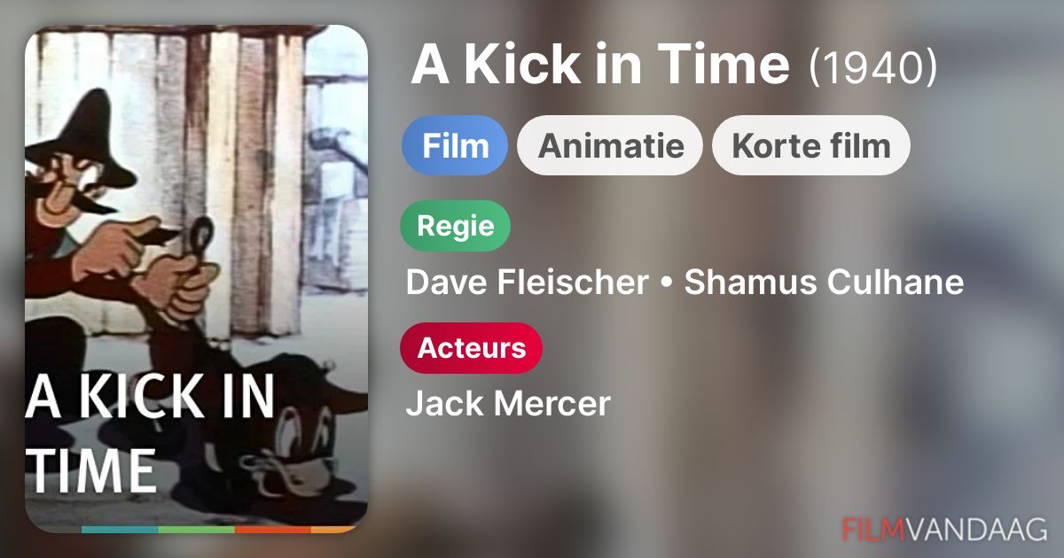 A Kick in Time (film, 1940) FilmVandaag.nl
