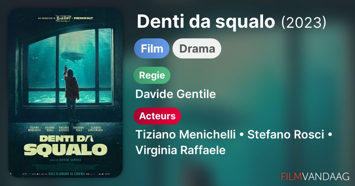 Denti da squalo (film, 2023) FilmVandaag.nl Denti da squalo (film, 2023) FilmVandaag.nl